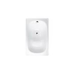 Zitbad Go By Van Marcke Pilot Staal 105x70x41 cm Wit, Ophalen of Verzenden, Nieuw, Bad