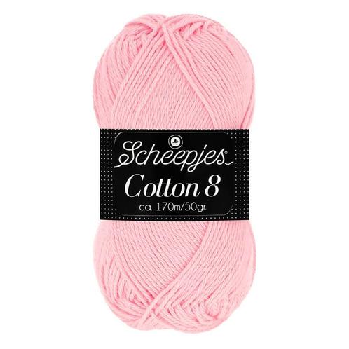 Scheepjes Cotton 8 - 654, Hobby en Vrije tijd, Breien en Haken, Breien of Haken, Nieuw, Wol of Garen, Ophalen of Verzenden