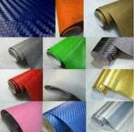 AUTOFOLIE FOLIE CAR WRAP WRAPPING MAT GLANS CARBON 3D NIEUW