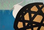 White heron - NO RESERVE ! - Large work! - Kamisaka Sekka