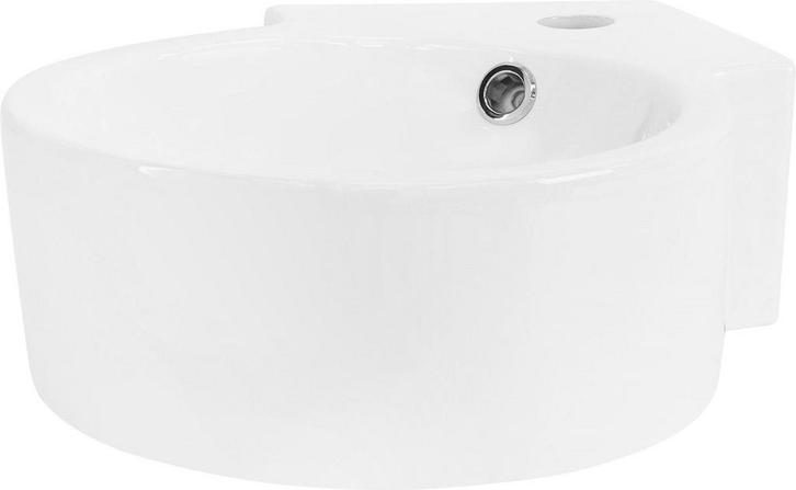 Wastafel - Keramiek - 45x31x13 cm - Wit - ML-Design, Doe-het-zelf en Verbouw, Sanitair, Zo goed als nieuw, Verzenden