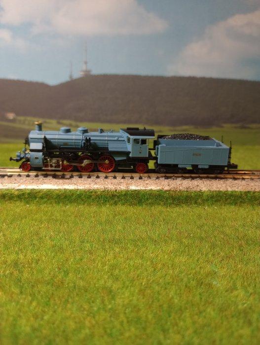 Arnold N - A2536 - Stoomlocomotief met tender (1) - Met, Hobby en Vrije tijd, Modeltreinen | N-Spoor