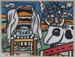 Fernand Léger (1881-1955) - Chaise et vache, Antiek en Kunst
