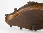 Inktpot - Antique Black Forest carved wood inkwell, ca. 1890, Antiek en Kunst