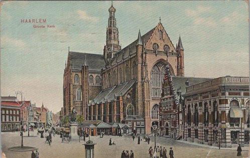 HAARLEM - Groote Kerk, Verzamelen, Ansichtkaarten | Nederland, Verzenden