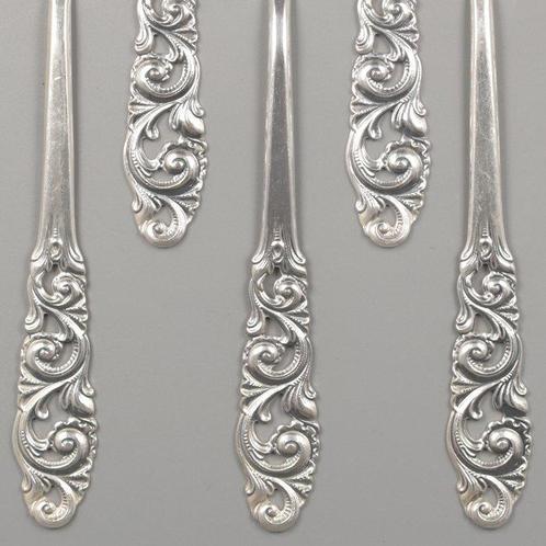 Brødrene Mylius. Kragerø. model Tele - Taartvork (6) -, Antiek en Kunst, Antiek | Goud en Zilver