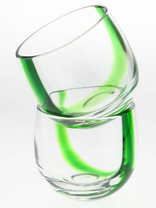 Sfeerlichten- set van 2, Verzamelen, Glas en Borrelglaasjes, Gebruikt, Verzenden