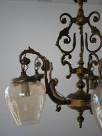 Kroonluchter - Messing - 5 filialen en laiton