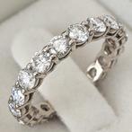 Zonder minimumprijs - Eeuwigheidsring - 18 karaat Witgoud -