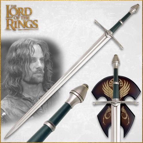 Lord of the Rings Replica 1/1 Sword of Strider, Verzamelen, Lord of the Rings, Nieuw, Ophalen of Verzenden