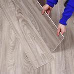 Partij 100 m2 SPC PVC Vloer Grey Tope Oak €16,95p/m2, Nieuw, Grijs, Overige typen, 75 m² of meer