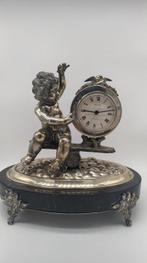 Greiner klok (h. 27cm) - - .915 zilver - 20e eeuw