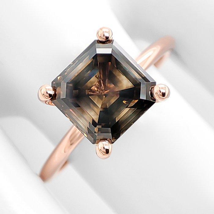 Zonder Minimumprijs - Ring - 14 karaat Roségoud - 3.18ct., Sieraden, Tassen en Uiterlijk, Ringen