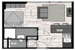Studio Zwarteweg in Naarden, 20 tot 35 m², Overige regio's