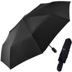 Malatec Opvouwbare paraplu - 110 cm - Zwart (Paraplus), Sieraden, Tassen en Uiterlijk, Overige Accessoires, Ophalen of Verzenden