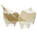 Outdoor living hangmat creme, Verzenden, Nieuw