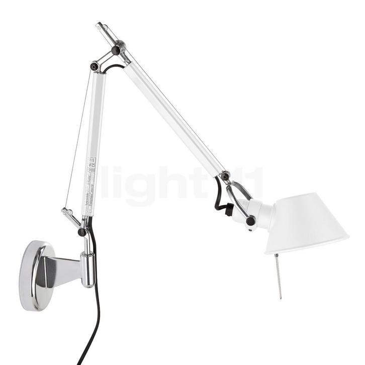 Artemide Tolomeo Micro Parete, wit (Wandlampen, Verlichting), Huis en Inrichting, Lampen | Wandlampen, Nieuw, Verzenden