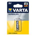 Varta 9V batterij - zinkkoolstof - 380 mAh - betrouwbare..., Ophalen of Verzenden, Nieuw