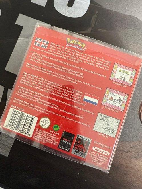 Nintendo - Gameboy - Pokemon Red Version - Videogame - In, Spelcomputers en Games, Spelcomputers | Overige Accessoires