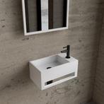 Fonteinset BWS Solid Surface Met Handdoekhouder Rechts Mat, Doe-het-zelf en Verbouw, Sanitair, Ophalen of Verzenden, Nieuw, Overige typen