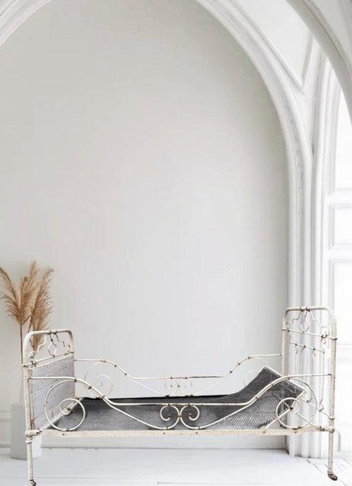 Bed - Metaal - Brocante, Antiek en Kunst, Curiosa en Brocante