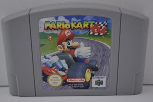 Mario Kart 64 (N64 EUR), Spelcomputers en Games, Games | Nintendo 64, Zo goed als nieuw, Verzenden