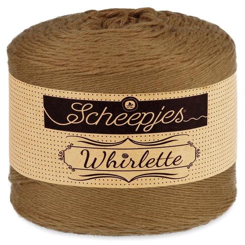 Scheepjes Whirlette - 887 macadamia - Uni-Kleur Garencake, Hobby en Vrije tijd, Breien en Haken, Ophalen of Verzenden