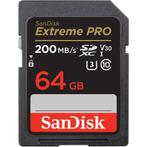 SanDisk Extreme Pro 64GB SDXC Memory Card 200MB, Audio, Tv en Foto, Fotografie | Geheugenkaarten, Nieuw, Overige merken, Overige typen