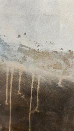 Stefanie Raus - Abstrakte Landschaft braun Silber 808 XXL, Antiek en Kunst
