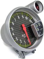 Toerenteller instrument meter Shift Light Carbon 5 inch, Ophalen of Verzenden, Nieuw