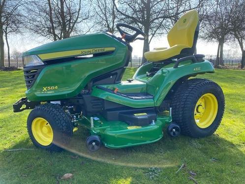 John Deere X 584 zitmaaier nieuw, GRATIS THUIS BEZORGD!, Tuin en Terras, Zitmaaiers, Nieuw, Elektrische starter, Ophalen of Verzenden