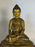 Shakyamuni Boeddha Standbeeld 29.5 cm - Brons - Tibet - Eind