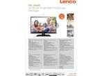Lenco DVL-1662BK - LED Televisie met DVD-speler - 16 inch HD, Verzenden, Zo goed als nieuw