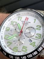 Swiss Alpine Military 7047.9132 heren horloge 46 mm, Sieraden, Tassen en Uiterlijk, Horloges | Heren, Nieuw, Overige merken, Staal