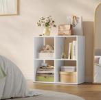 Kubus Boekenkast – Houten Vrijstaand Opbergrek 60×60×29 cm, Verzenden, Nieuw