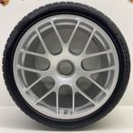 Porsche 997 Turbo/GTS 19 RS Spyder zilver met banden 8MM, Auto-onderdelen, Gebruikt, Banden en Velgen, 305 mm, Personenwagen