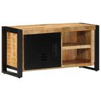 vidaXL Tv-meubel 80x30x40 cm massief ruw mangohout, Huis en Inrichting, Kasten | Televisiemeubels, Verzenden, Nieuw, Overige houtsoorten