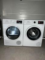 Prachtige Bosch 8KG Wasmachine Bosch 8KG Warmtepompodroger!, Witgoed en Apparatuur, Wasmachines, Energieklasse A of zuiniger, 1200 tot 1600 toeren