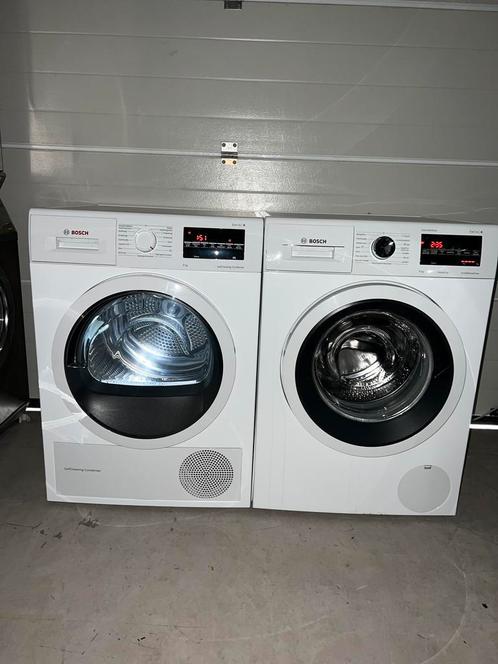 Prachtige Bosch 8KG Wasmachine Bosch 8KG Warmtepompodroger!, Witgoed en Apparatuur, Wasmachines, Minder dan 85 cm, 1200 tot 1600 toeren