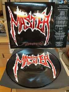 LP gebruikt - Master - Master (Signed By Paul Speckman), Cd's en Dvd's, Vinyl | Hardrock en Metal, Zo goed als nieuw, Verzenden