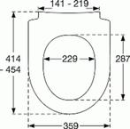 Pressalit Toiletbril van €207.00 voor €130.89, Ophalen of Verzenden, Nieuw, Toilet