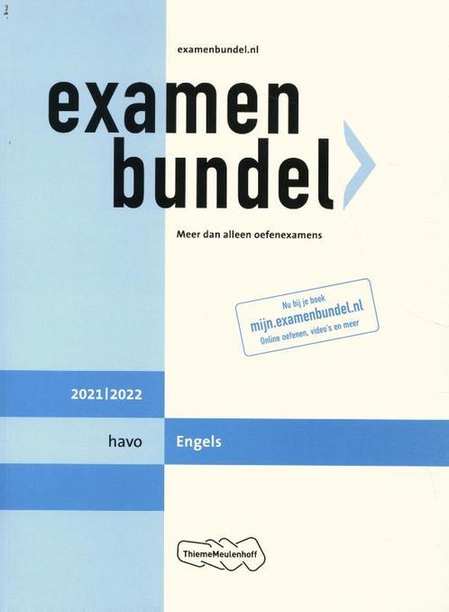 Examenbundel havo Engels 20212022 9789006491548, Boeken, Schoolboeken, Zo goed als nieuw, Verzenden