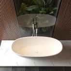 Wiesbaden Chiek Vrijstaand Ligbad - 165x75cm - Solid Surface, Ophalen of Verzenden, Nieuw