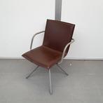 Arco design stoel retro industriële stoel  bruin kunstleder, Huis en Inrichting, Stoelen, Gebruikt, Eén