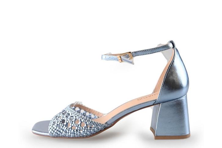 Signatura Sandalen in maat 40 Zilver | 10% korting, Kleding | Dames, Schoenen, Overige kleuren, Zo goed als nieuw, Sandalen of Muiltjes