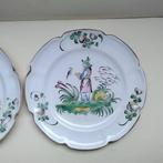 Luneville - Bord (2) - Chinois - Aardewerk - Assiettes, Antiek en Kunst, Antiek | Glas en Kristal