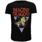 Imagine Dragons Bones Flute Skeleton T-Shirt - Officiële, Verzenden, Nieuw