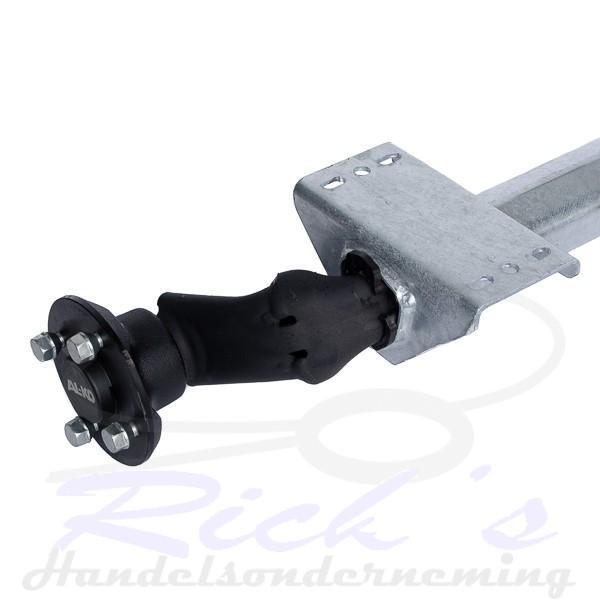 Torsie as AL-KO waterdicht - 750KG - 100x4 - pad 1000 mm /, Auto diversen, Aanhangwagen-onderdelen, Nieuw, Ophalen of Verzenden