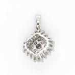 Hanger - 14 karaat Witgoud Diamant (Natuurlijk), Sieraden, Tassen en Uiterlijk, Antieke sieraden