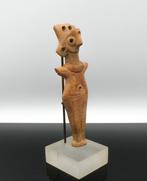 Oud-Aziatisch Terracotta Terracotta beeldje van een